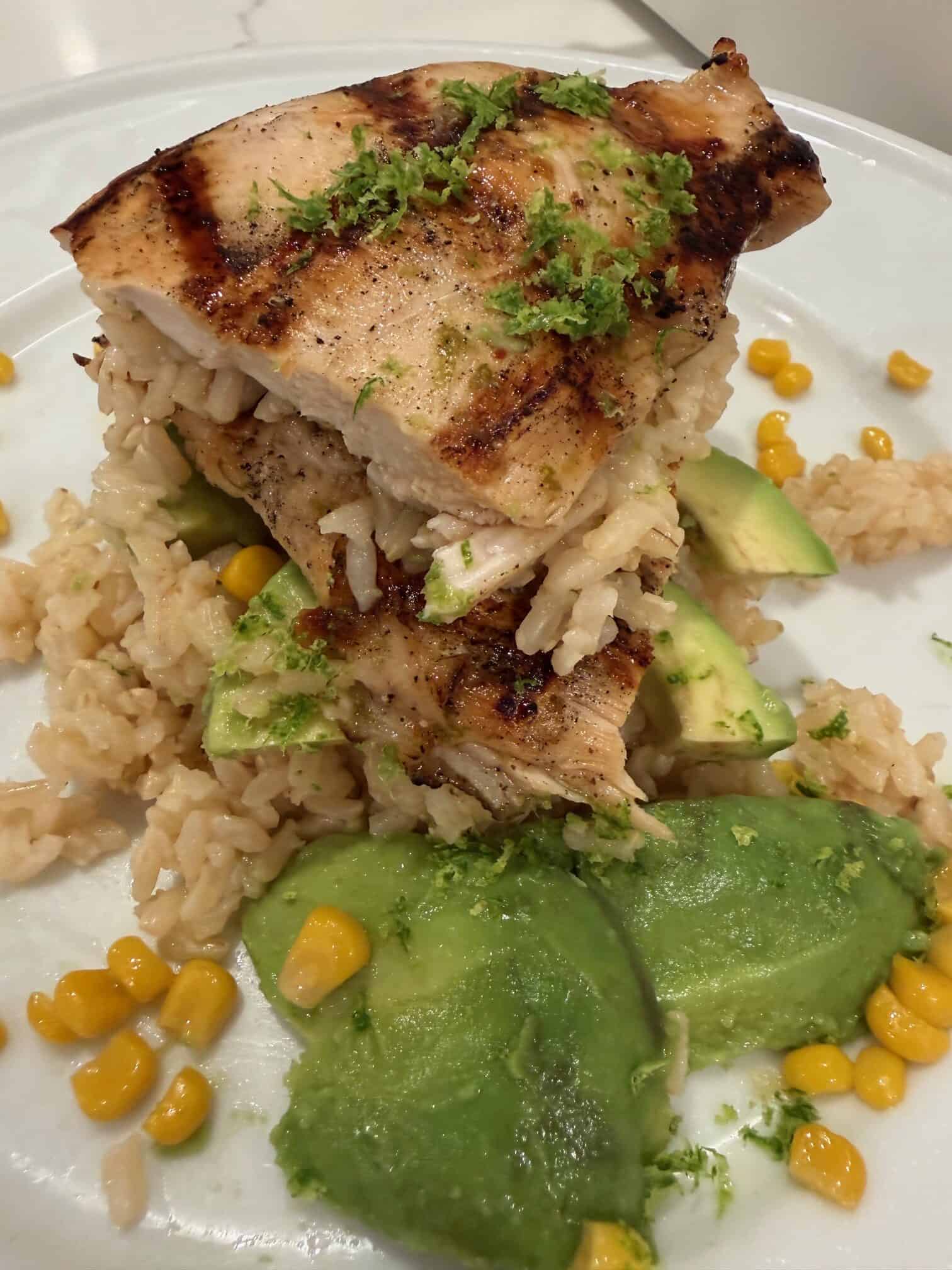 Picture of Honey Lime Chicken Stack.